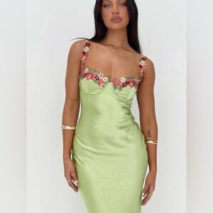 KENZIE MAXI DRESS GREEN